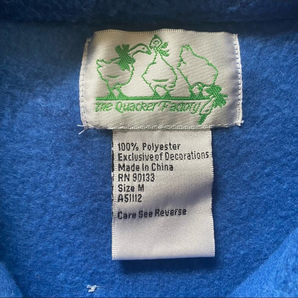 The Quacker Factory 2-Sided Snowman Button-Up Sha… - image 3